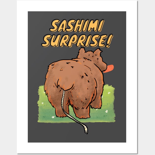 Sashimi Surprise! Wall Art by Moonwing